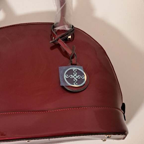 Stauer Red Patent Leather Purse NWOT - Picture 8 of 16